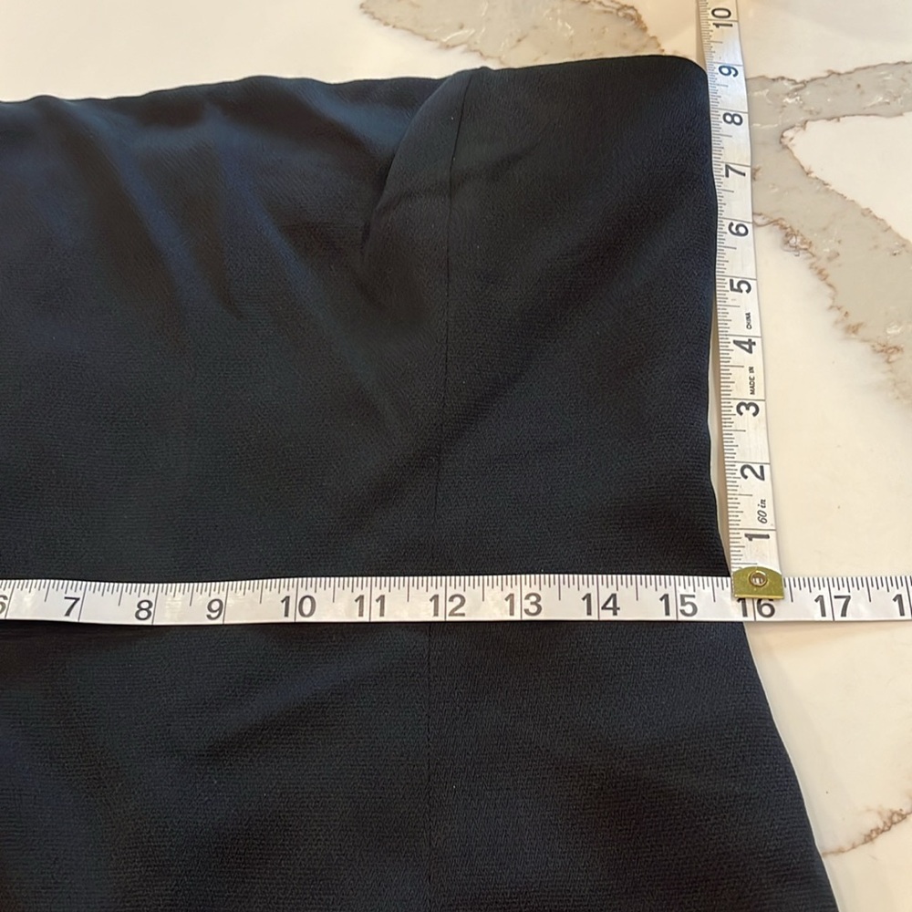 Hugo Buscati Collection Black Cocktail Dress at its finest Sexy yet classy sz 10 - Picture 13 of 14